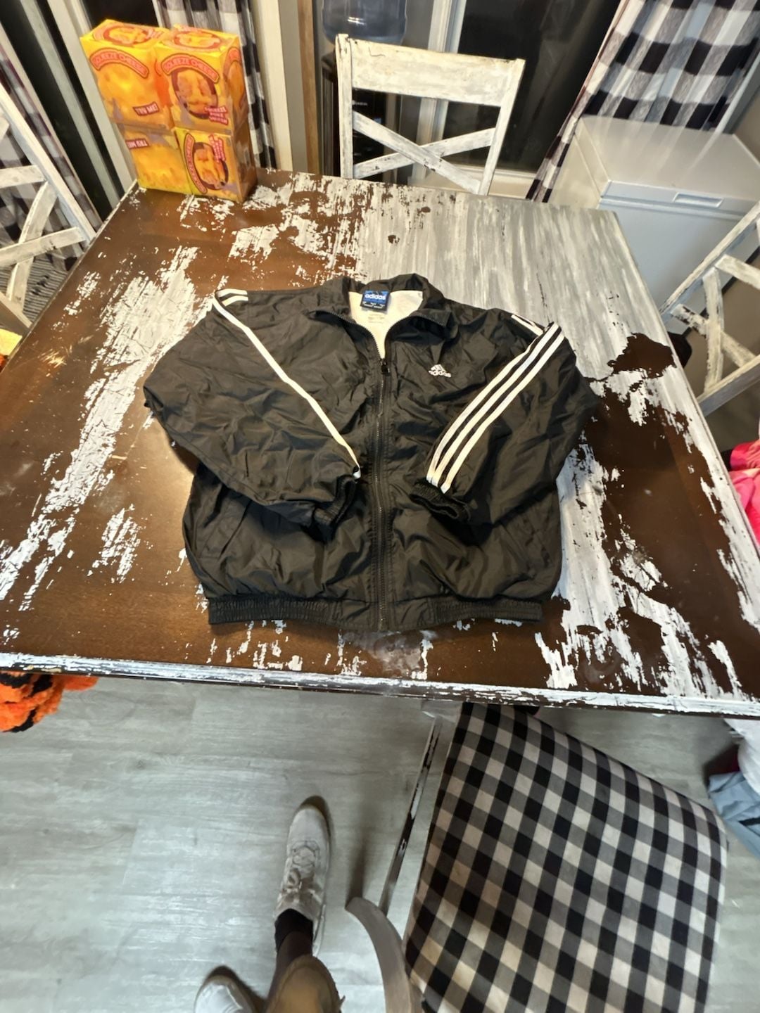 Vintage Adidas Team True To The Sport Full Zip Lined Track Jacket